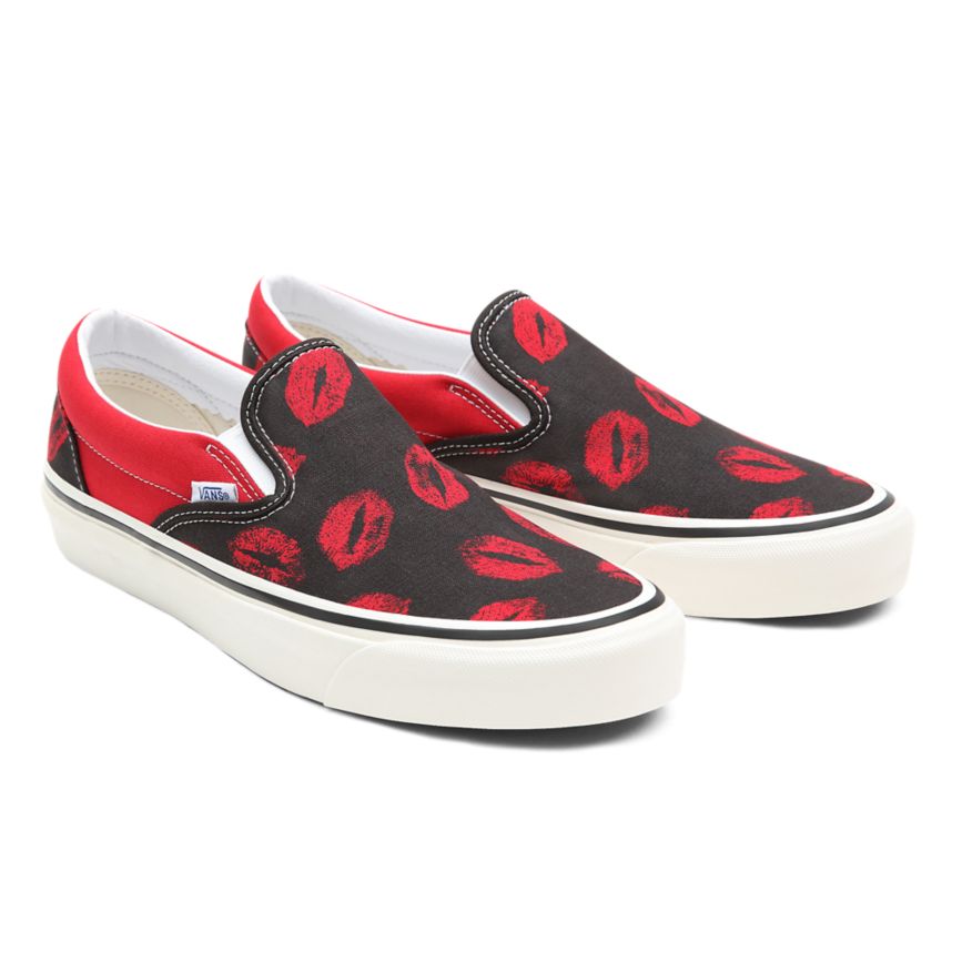 Slip On Vans Anaheim Factory Classic Slip-On 98 DX Mujer Negras | VN107X1KK01