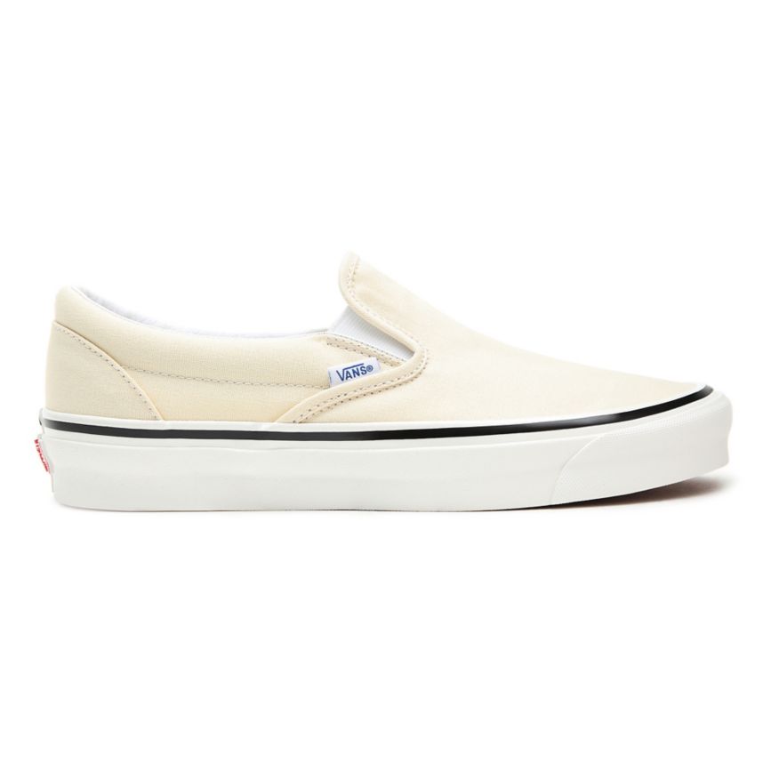 Slip On Vans Anaheim Factory Classic Slip-On 98 DX Mujer Blancas | VN537P7VD20