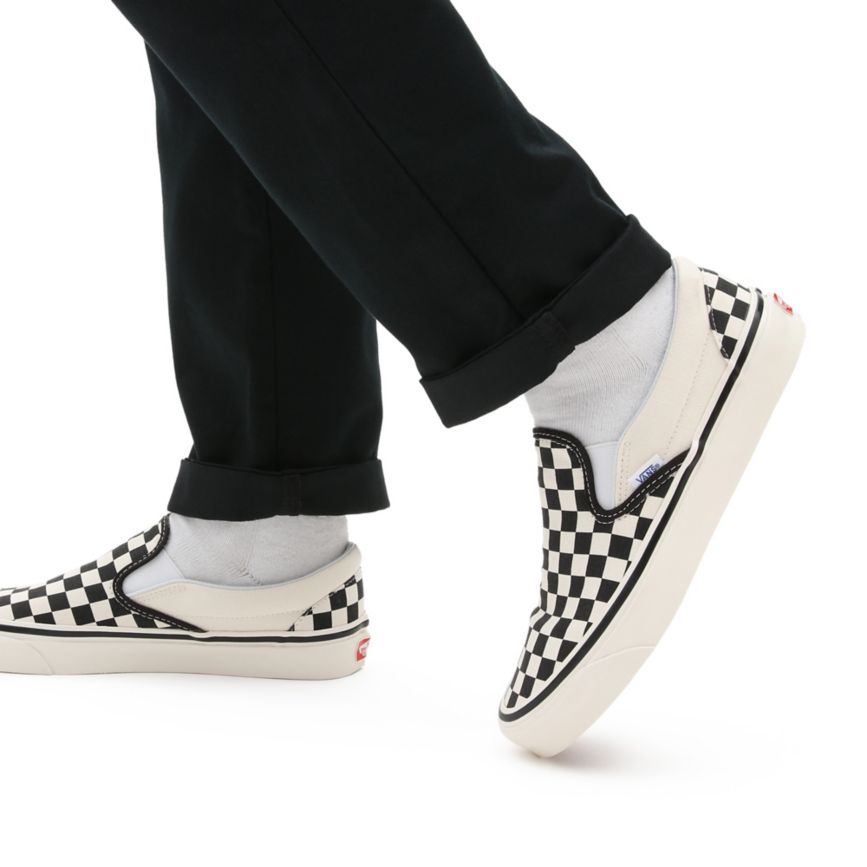 Slip On Vans Anaheim Factory Classic Slip-On 98 DX Mujer Blancas | VN832S0AJ05
