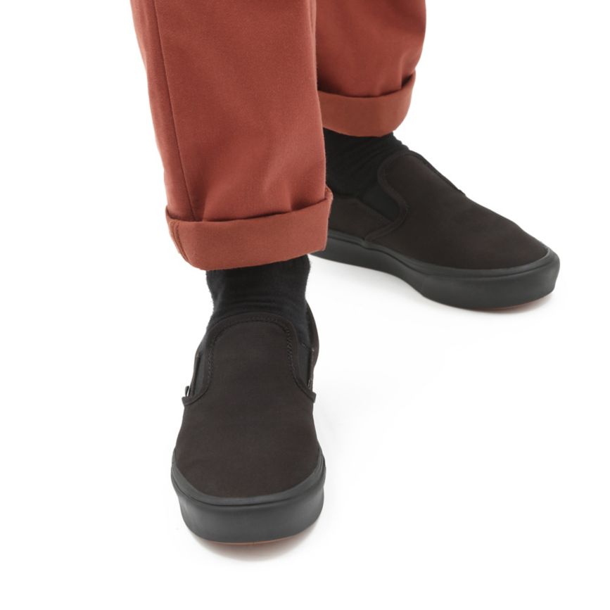 Slip On Vans Classic ComfyCush Slip-On Mujer Negras | VN005Y8UP74