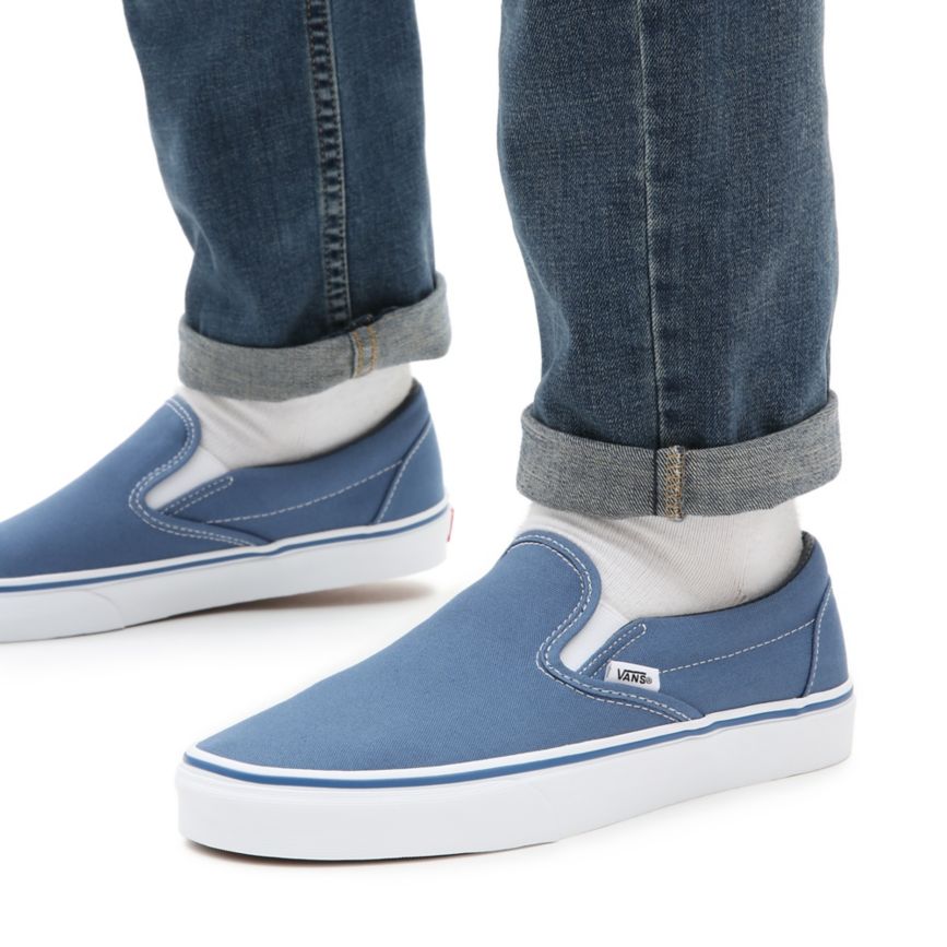 Slip On Vans Classic Slip-on Mujer Azules | VN996V5BU18