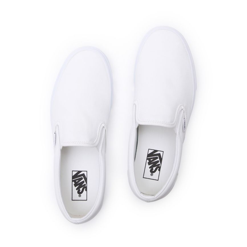 Slip On Vans Classic Slip-on Mujer Blancas | VN251S7UH34