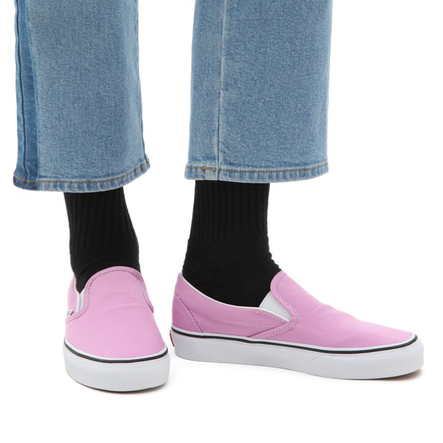 Slip On Vans Classic Slip-on Mujer Rosas | VN354G7TS43