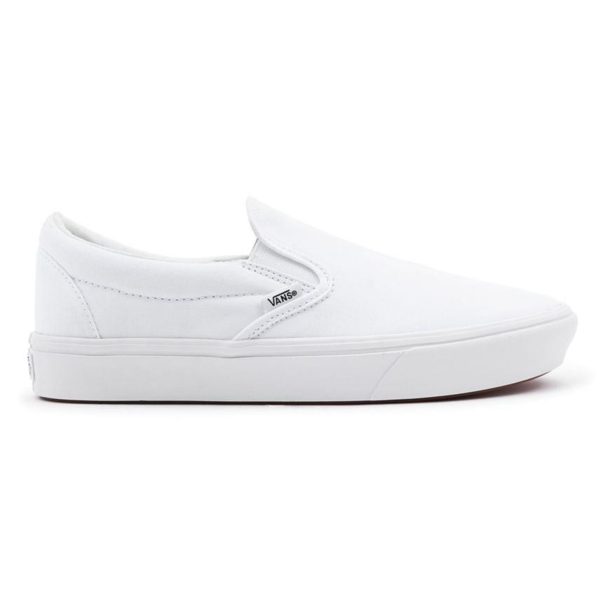 Slip On Vans Comfycush Slip-On Mujer Blancas | VN724A4MZ09