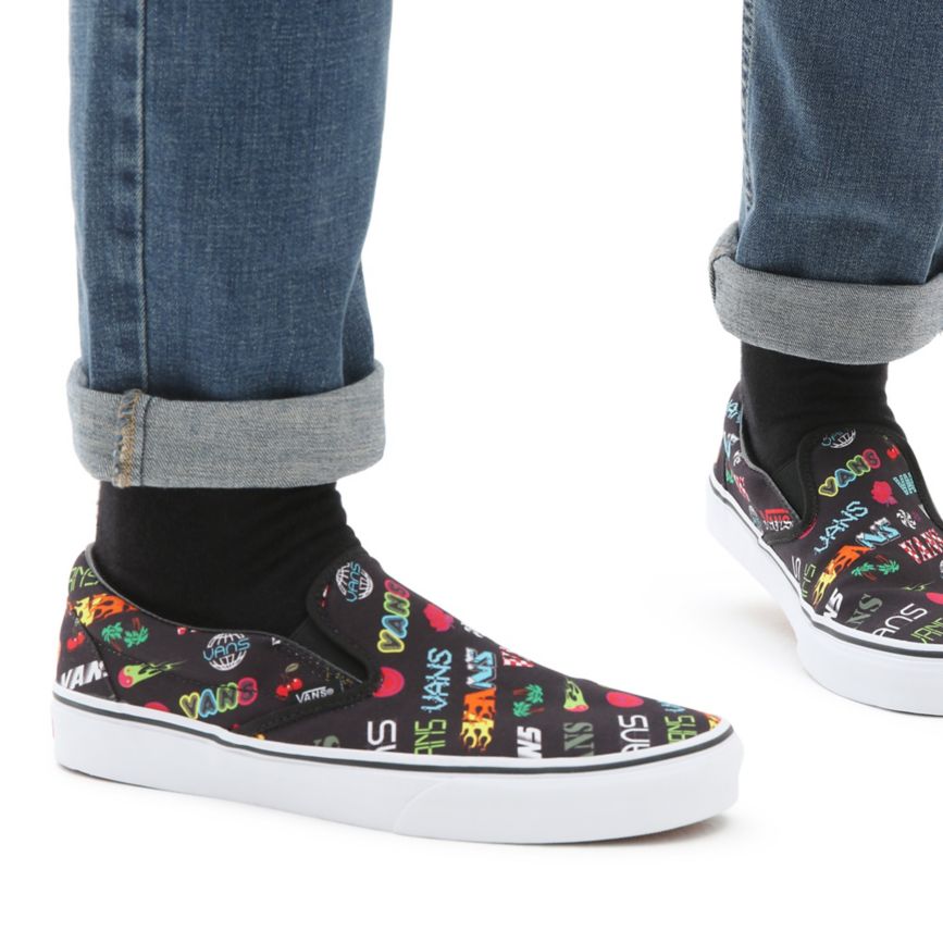 Slip On Vans Disruptive Classic Slip-On Mujer Negras | VN921Y5ZG76