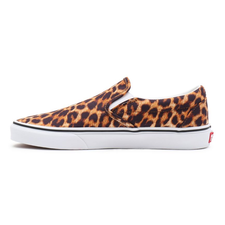 Slip On Vans Leopard Classic Slip-On Mujer Leopardo | VN011J5BN25