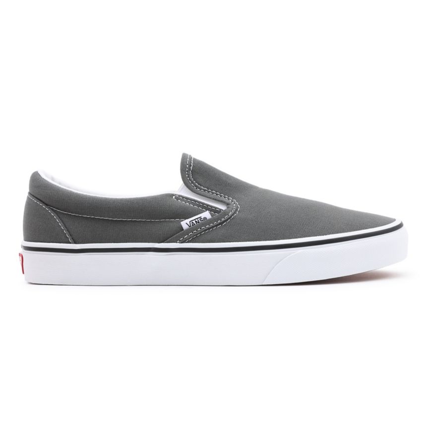 Slip On Vans Lona Classic Slip-On Hombre Gris Oscuro | VN096Q9XW24