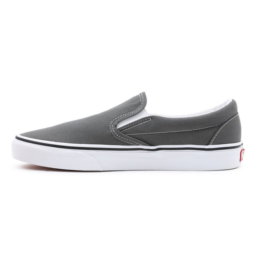 Slip On Vans Lona Classic Slip-On Hombre Gris Oscuro | VN096Q9XW24