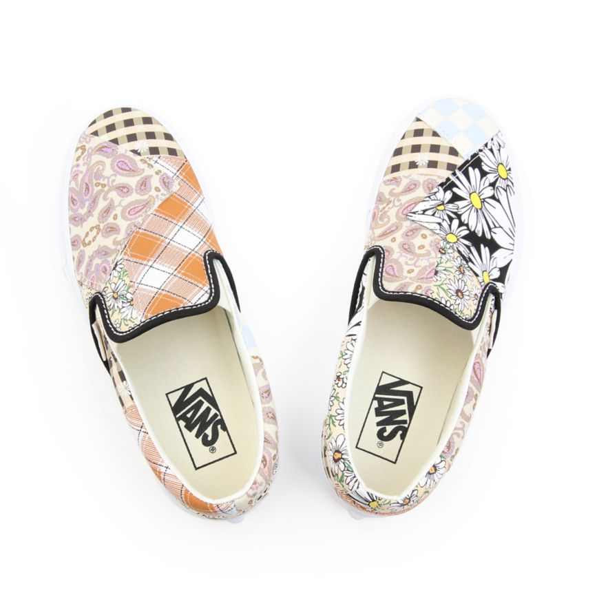 Slip On Vans Meadow Patchwork Classic Slip-On Mujer Multicolor | VN207N5ES73
