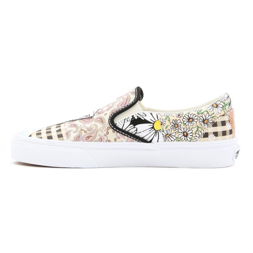 Slip On Vans Meadow Patchwork Classic Slip-On Mujer Multicolor | VN207N5ES73