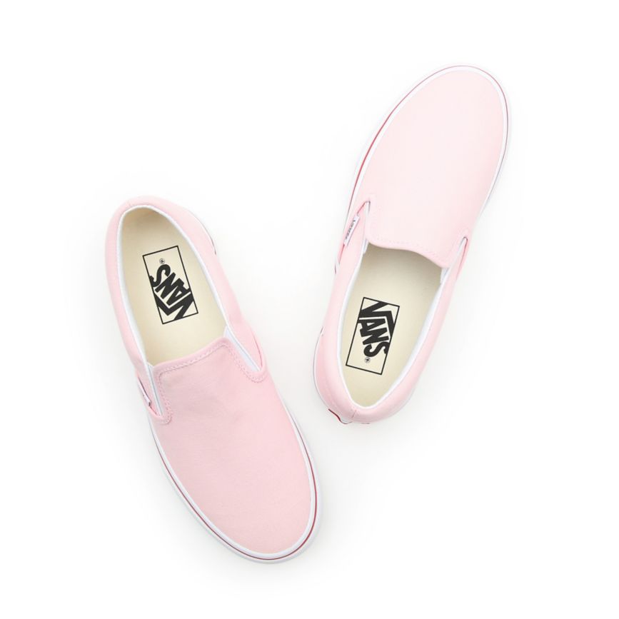 Slip On Vans Sidewall Print Classic Slip-On Mujer Rosas | VN951S1SL18