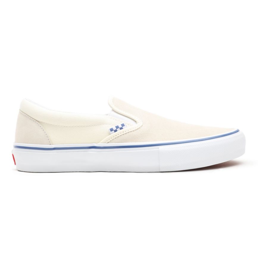 Slip On Vans Skate Slip-On Hombre Blancas | VN767I9GJ35