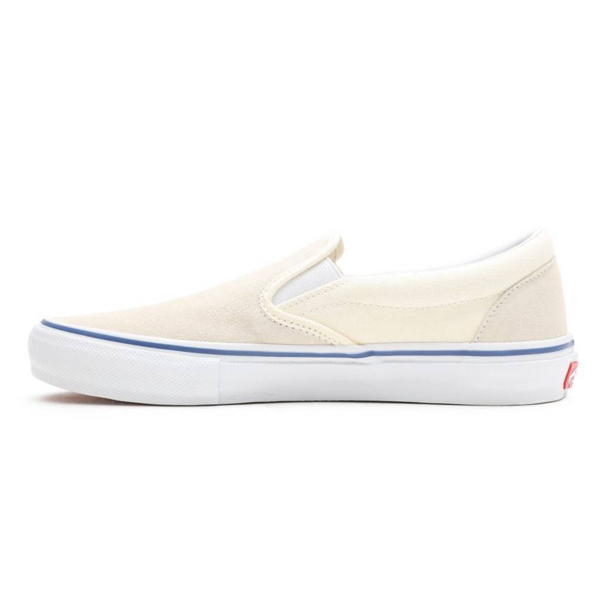 Slip On Vans Skate Slip-On Mujer Blancas | VN524Y3LX59