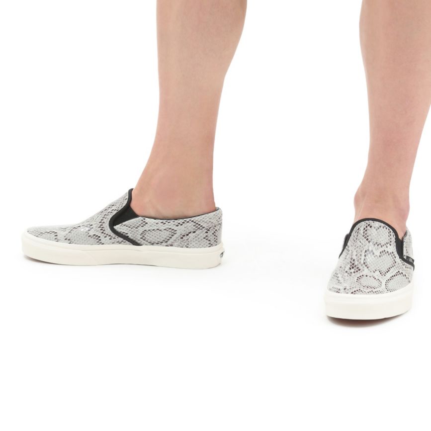 Slip On Vans Snake Classic Slip-On Mujer Negras | VN920A5KV63