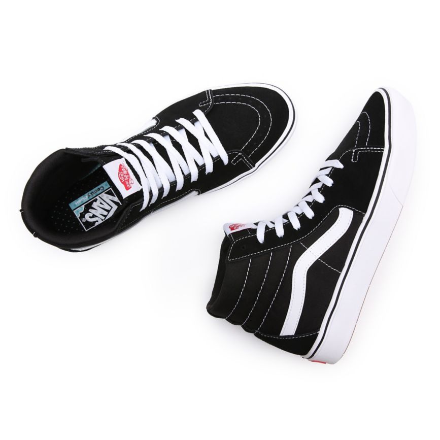 Tenis Altas Vans Comfycush Sk8-Hi Hombre Negras | VN024I3QC71