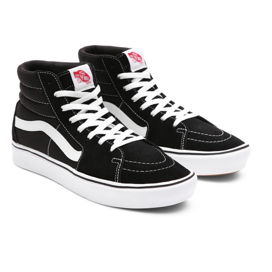 Tenis Altas Vans Comfycush Sk8-Hi Hombre Negras | VN024I3QC71