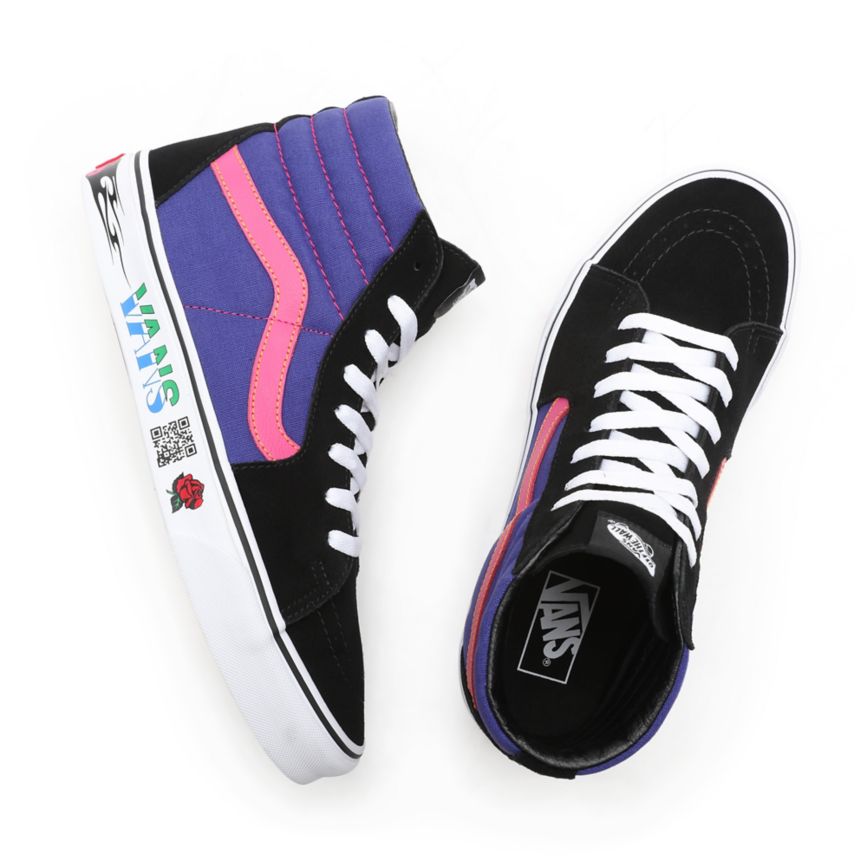Tenis Altas Vans Disruptive SK8-Hi Mujer Negras | VN517B8UY14