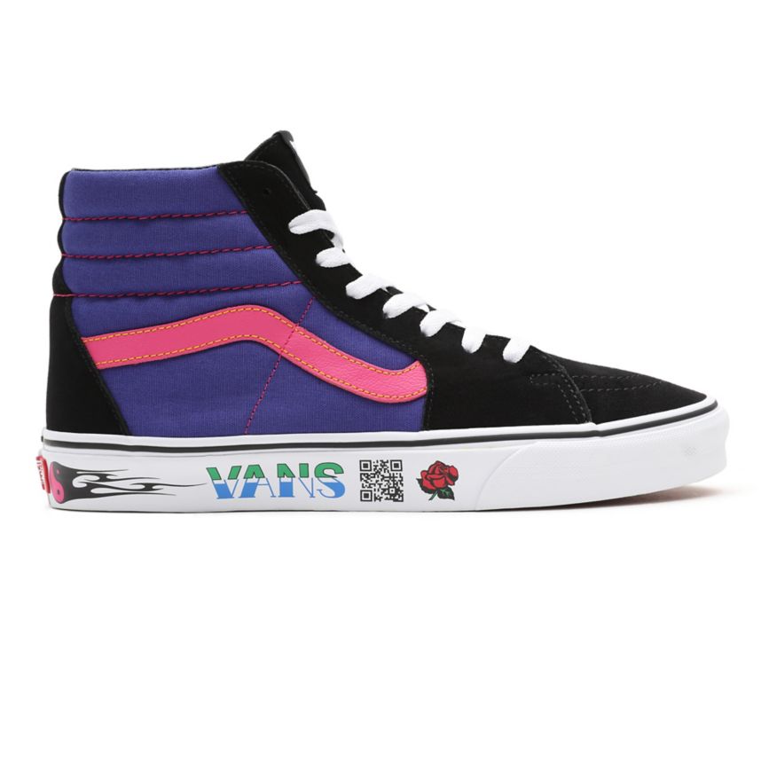 Tenis Altas Vans Disruptive SK8-Hi Mujer Negras | VN517B8UY14