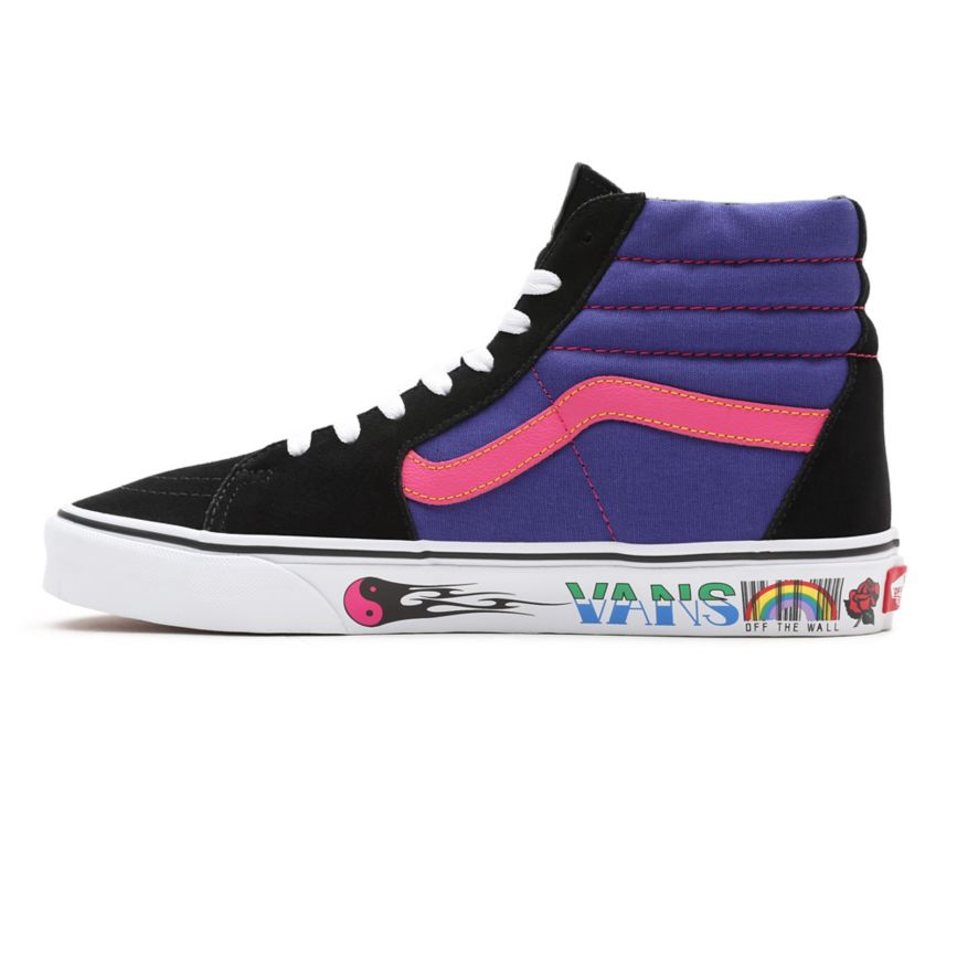 Tenis Altas Vans Disruptive SK8-Hi Mujer Negras | VN517B8UY14