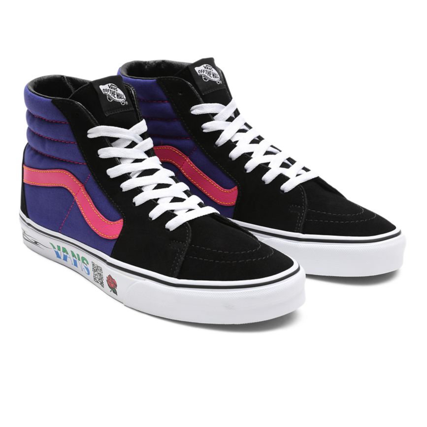 Tenis Altas Vans Disruptive SK8-Hi Mujer Negras | VN517B8UY14