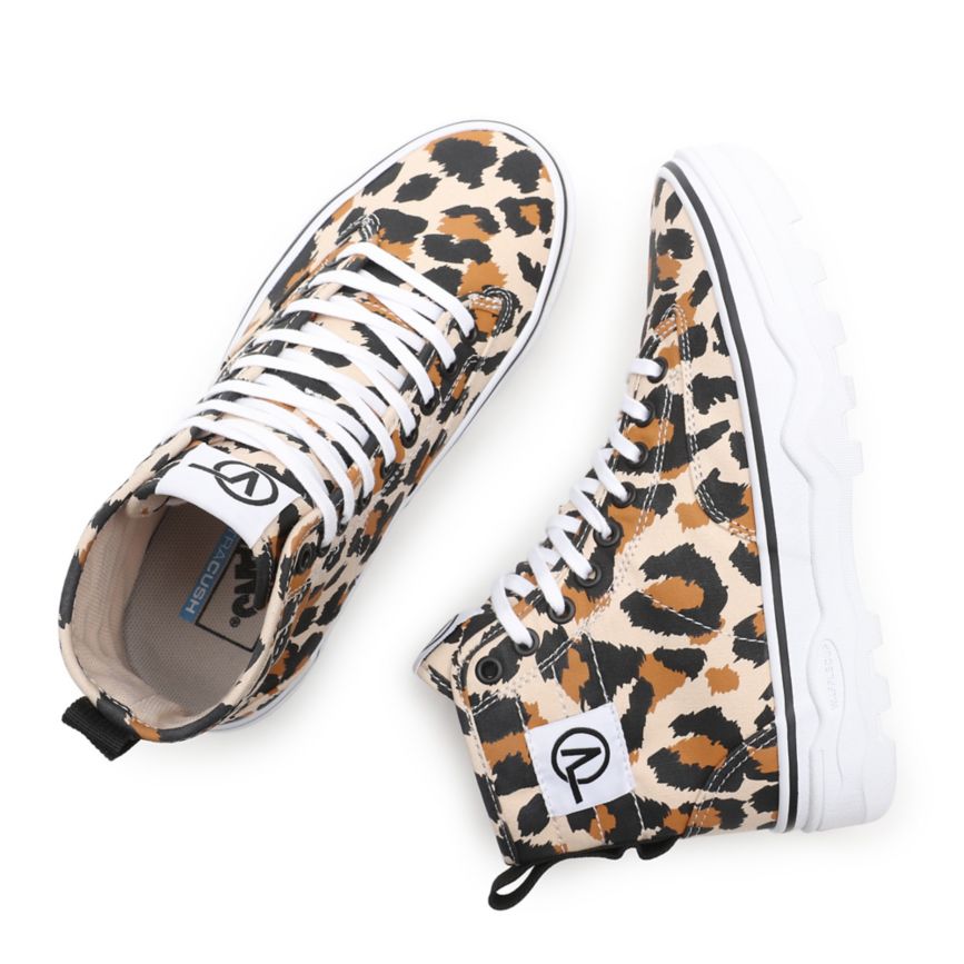 Tenis Altas Vans Leopard Sentry WC Mujer Leopardo | VN163O1XX94