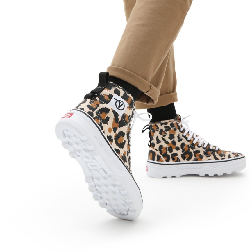 Tenis Altas Vans Leopard Sentry WC Mujer Leopardo | VN163O1XX94