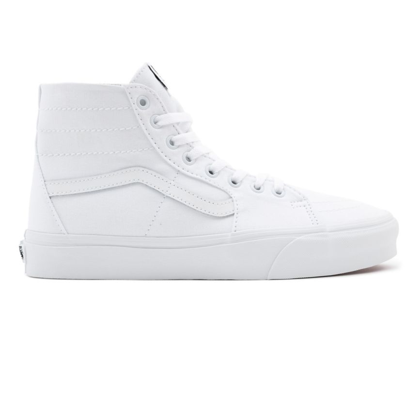 Tenis Altas Vans Lona SK8-Hi Tapered Mujer Blancas | VN755F1SI56
