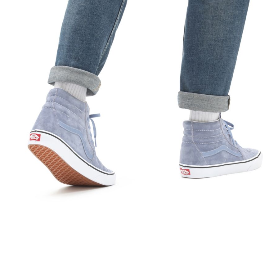 Tenis Altas Vans Pig Suede SK8-Hi Hombre Lavanda | VN246L0VR11