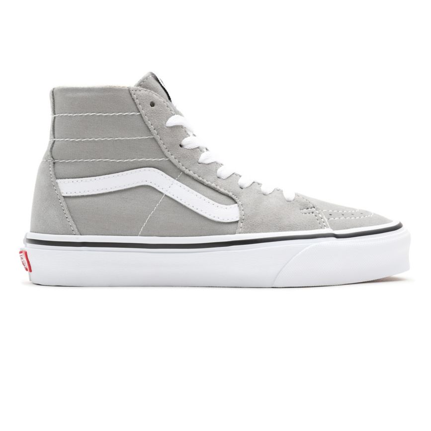 Tenis Altas Vans SK8-Hi Tapered Mujer Gris Oscuro | VN137E7IS02