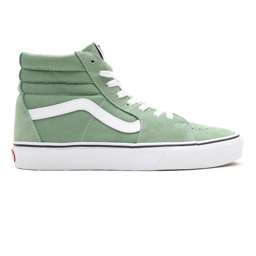 Tenis Altas Vans Sk8-Hi Hombre Verde | VN890M7DH44