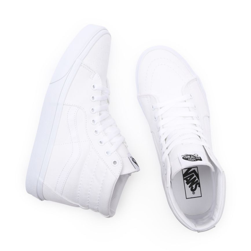 Tenis Altas Vans Sk8-Hi Mujer Blancas | VN100Z4CV99