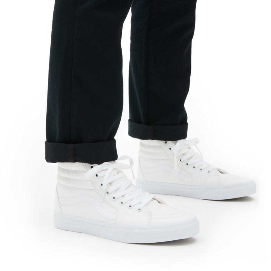 Tenis Altas Vans Sk8-Hi Mujer Blancas | VN100Z4CV99