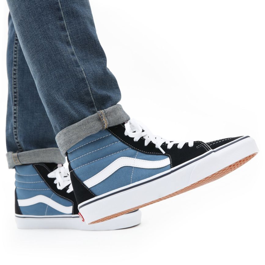 Tenis Altas Vans Sk8-Hi Mujer Negras | VN244M6VQ34