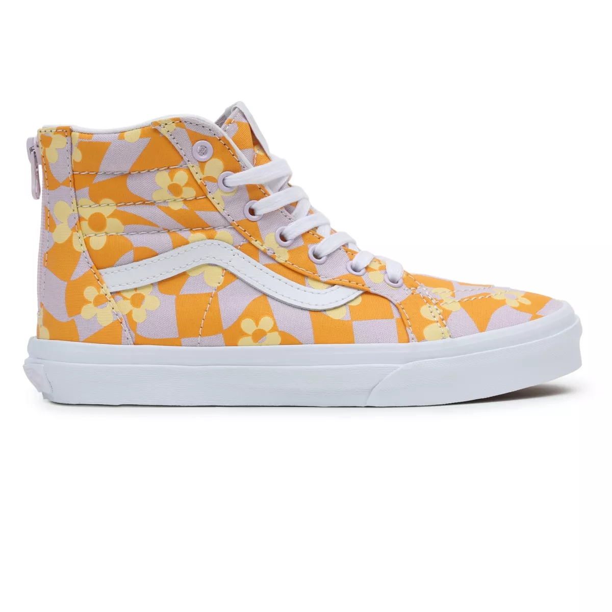 Tenis Altas Vans Sk8-Hi Zip Niños Amarillo | VN807Z9CC68