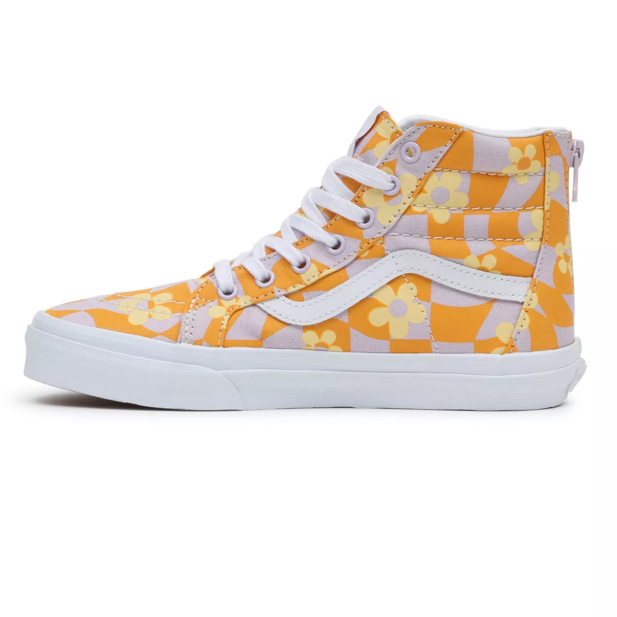 Tenis Altas Vans Sk8-Hi Zip Niños Amarillo | VN807Z9CC68
