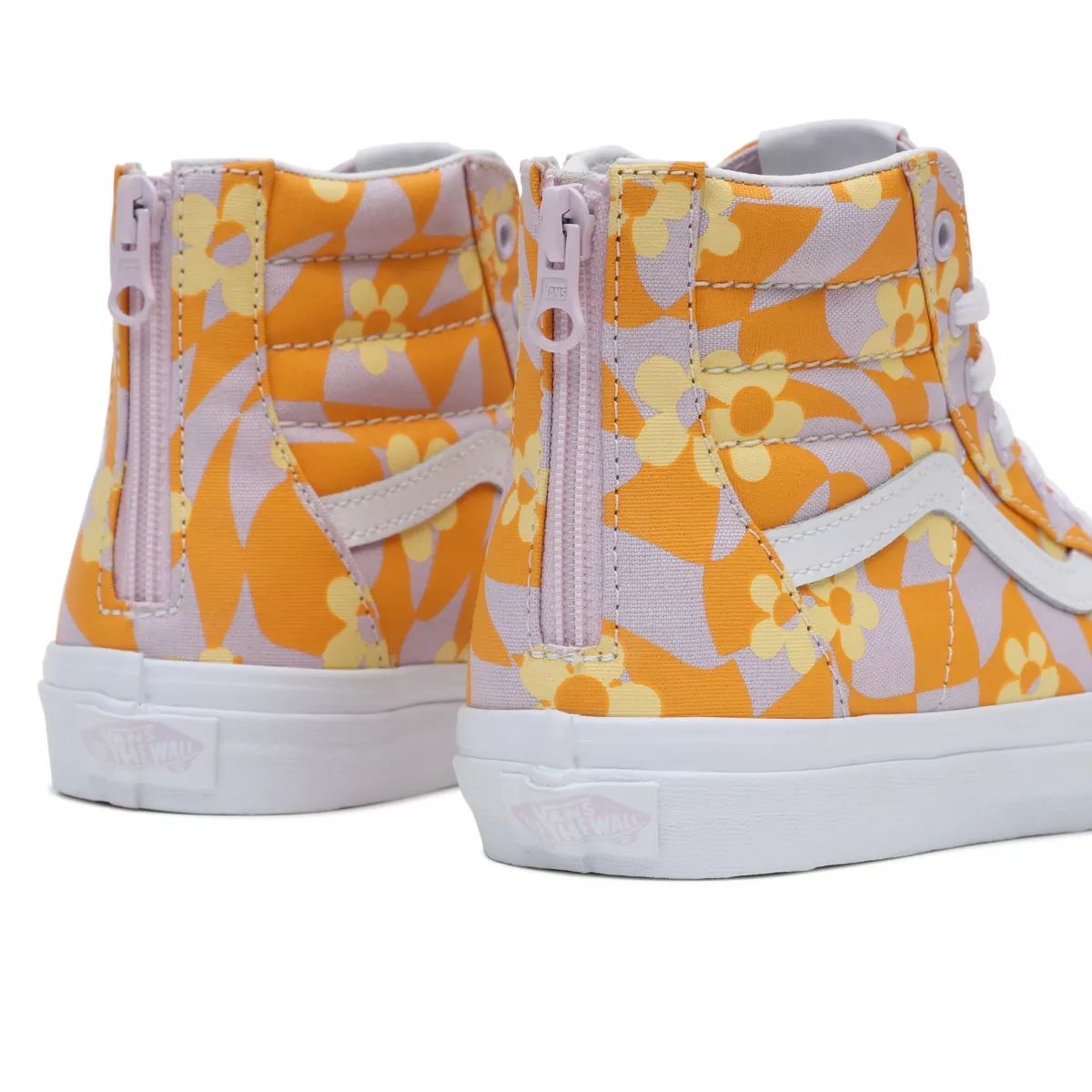 Tenis Altas Vans Sk8-Hi Zip Niños Amarillo | VN807Z9CC68