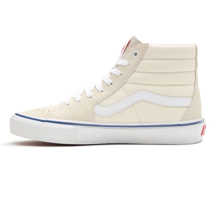 Tenis Altas Vans Skate SK8-Hi Hombre Blancas | VN352B2CI15