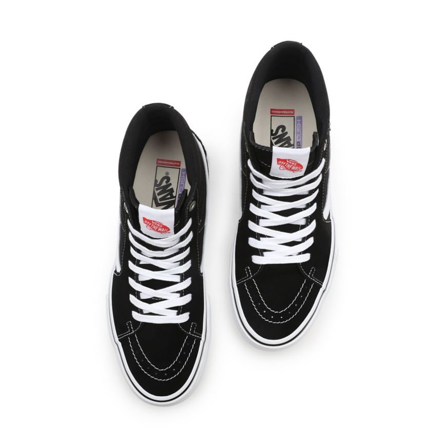 Tenis Altas Vans Skate SK8-Hi Mujer Negras | VN019N6OW70