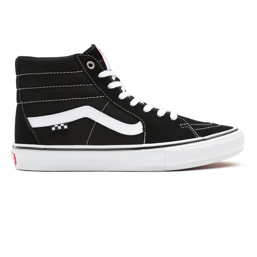 Tenis Altas Vans Skate SK8-Hi Mujer Negras | VN019N6OW70