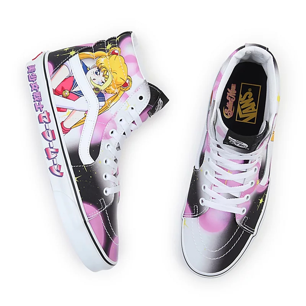 Tenis Altas Vans X Pretty Guardian Sailor Moon Sk8-hi Mujer Multicolor | VN243M0BR47