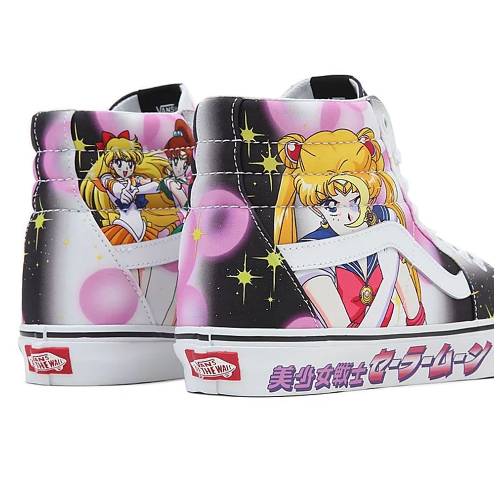 Tenis Altas Vans X Pretty Guardian Sailor Moon Sk8-hi Mujer Multicolor | VN243M0BR47