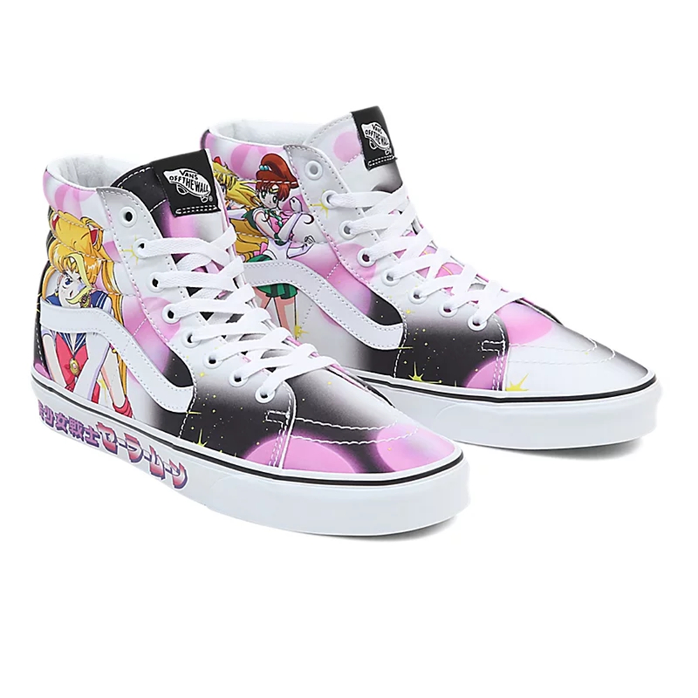 Tenis Altas Vans X Pretty Guardian Sailor Moon Sk8-hi Mujer Multicolor | VN243M0BR47