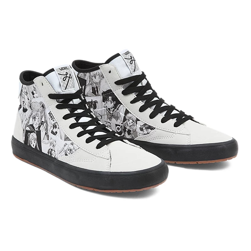 Tenis Altas Vans X Pretty Guardian Sailor Moon The Lizzie Hombre Blancas | VN730P6JN21