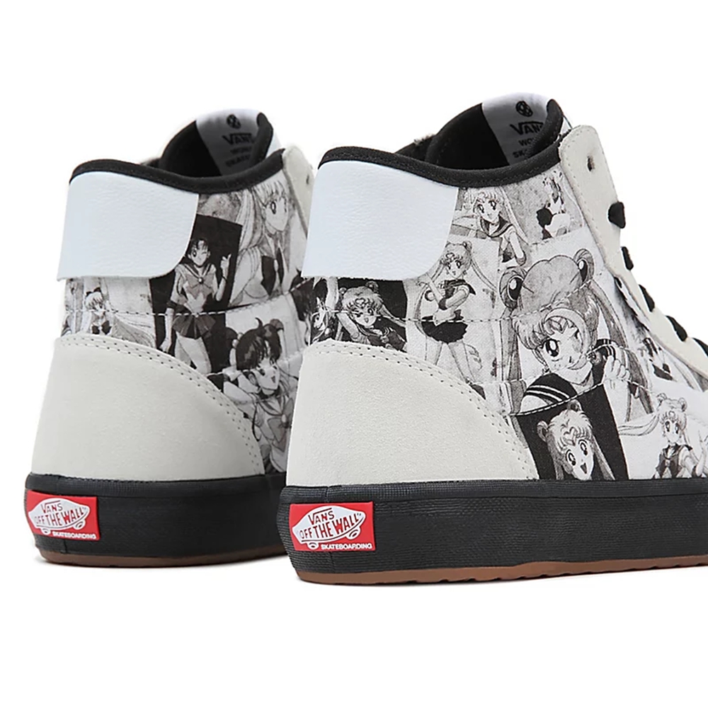 Tenis Altas Vans X Pretty Guardian Sailor Moon The Lizzie Hombre Blancas | VN730P6JN21