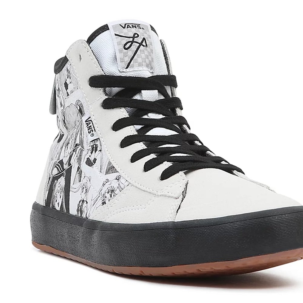 Tenis Altas Vans X Pretty Guardian Sailor Moon The Lizzie Hombre Blancas | VN730P6JN21