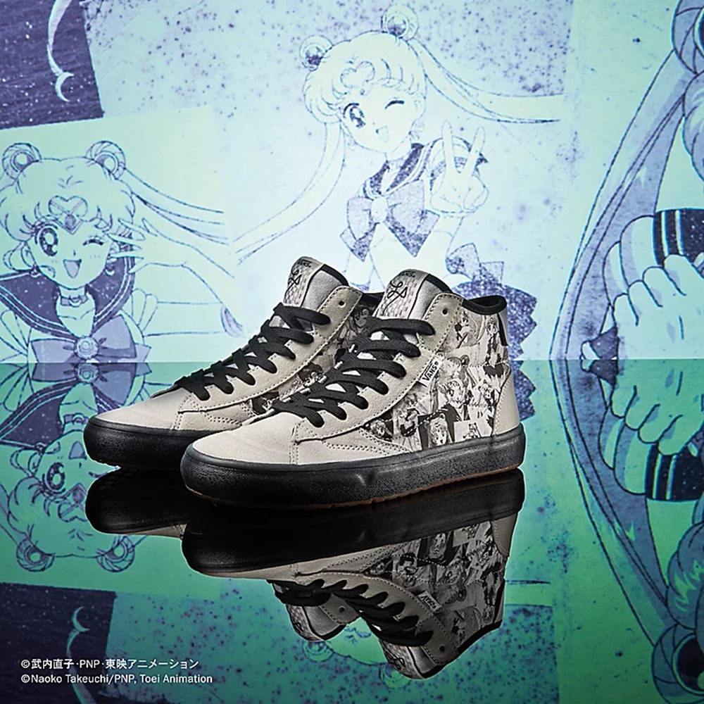 Tenis Altas Vans X Pretty Guardian Sailor Moon The Lizzie Hombre Blancas | VN730P6JN21