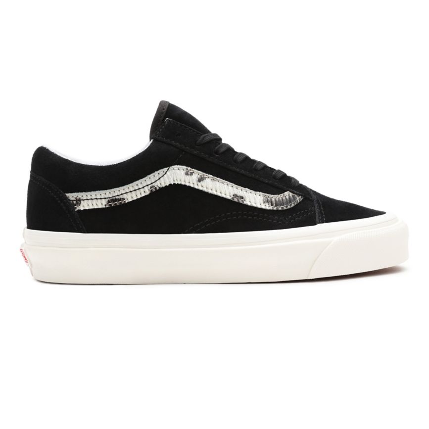 Tenis Bajas Vans Anaheim Factory Old Skool 36 DX Mujer Negras | VN155S5UG63