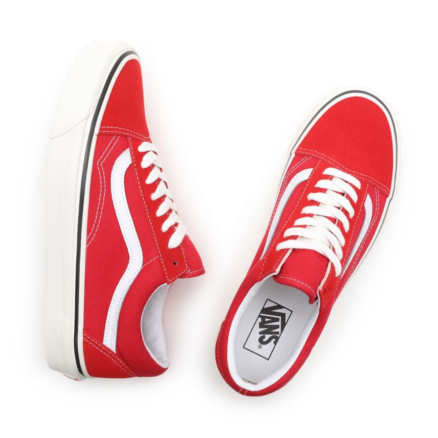 Tenis Bajas Vans Anaheim Factory Old Skool 36 DX Mujer Rojas | VN320B7ED28