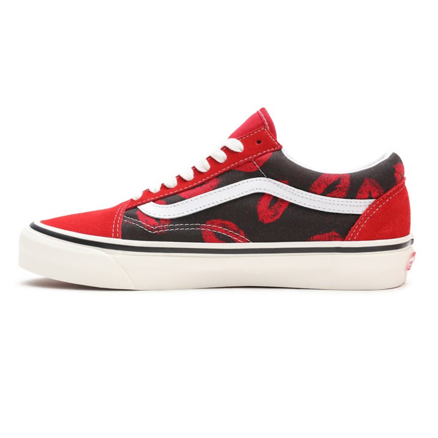 Tenis Bajas Vans Anaheim Factory Old Skool 36 DX Mujer Rojas | VN554P9EO34