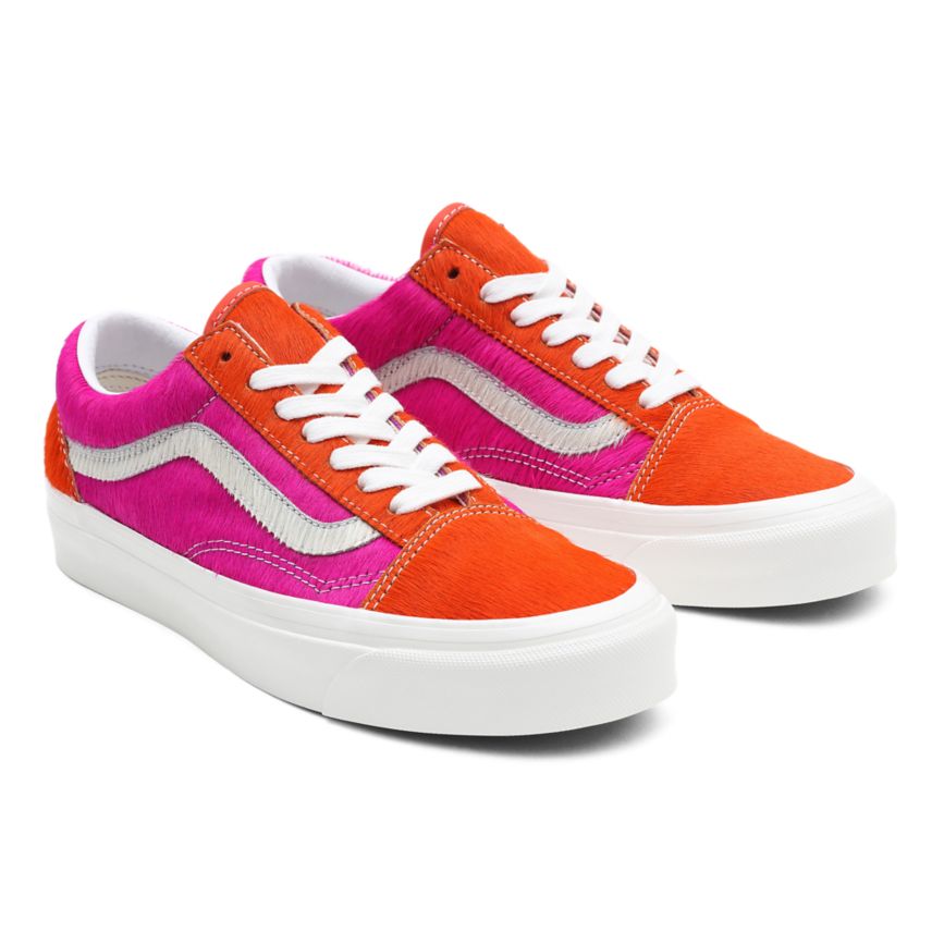 Tenis Bajas Vans Anaheim Factory Old Skool 36 DX Mujer Rojas | VN702Y1YJ83